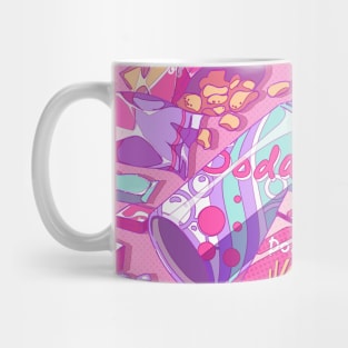 The Japanese retro snacks and drinks in pastel colors Mug